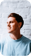 Smiling man